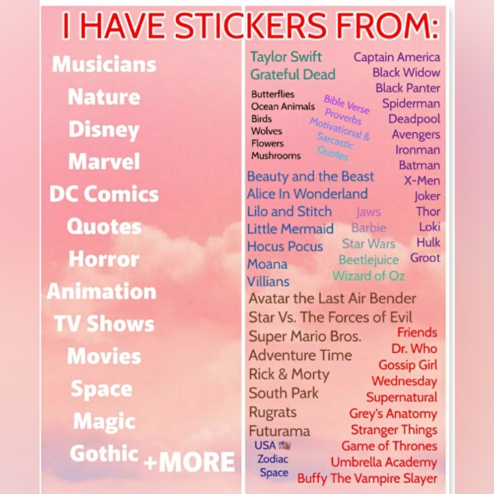 MARVEL Waterproof Sticker - Picture 4 of 7
